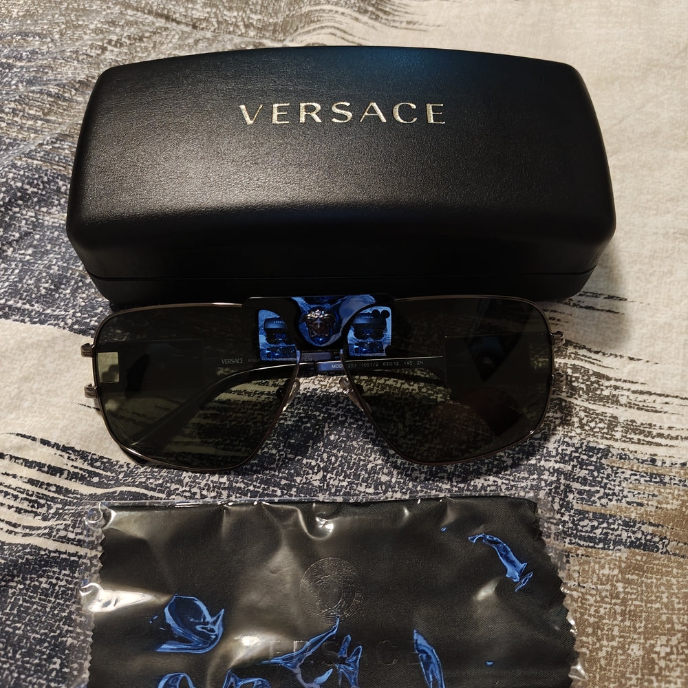 Versace Black Sunglasses